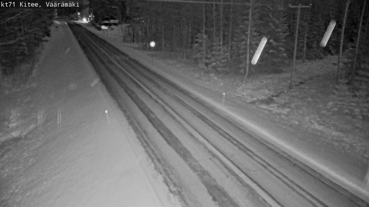 Kelikamerat Kuva Tie 71 Kitee, Väärämäki, Kitee, Pohjois-Karjala