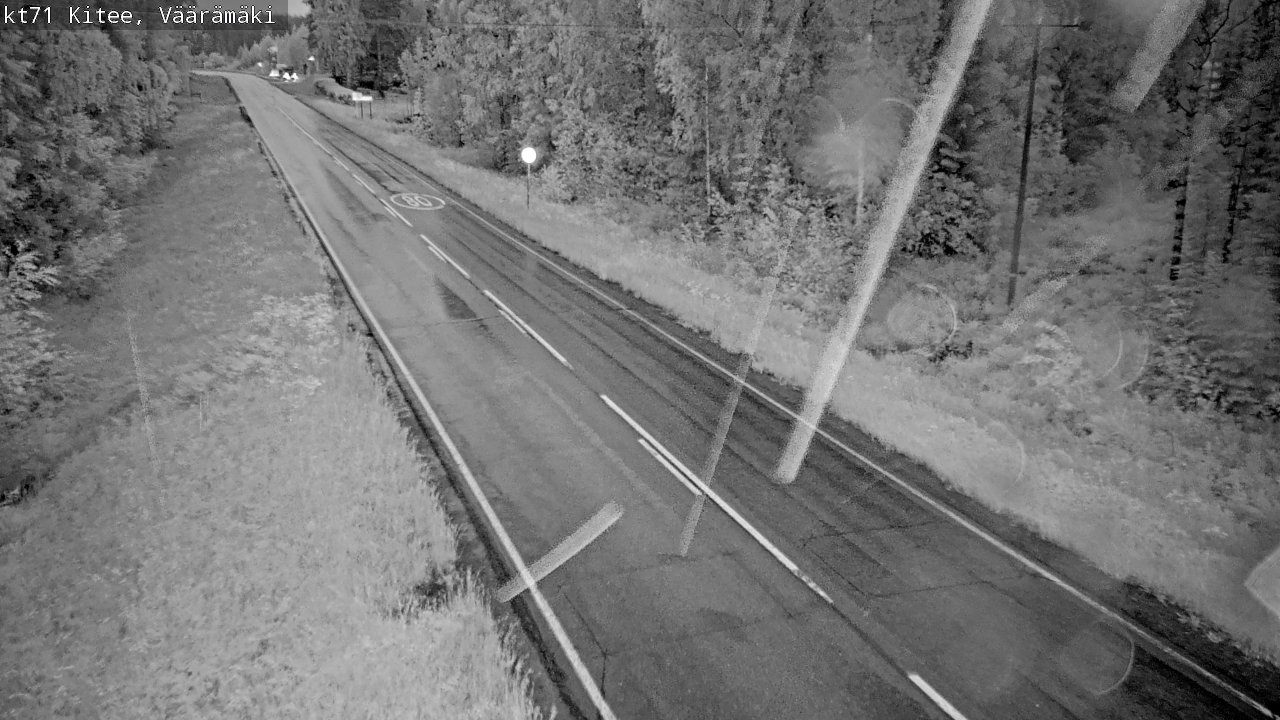 Kelikamerat Kuva Tie 71 Kitee, Väärämäki, Kitee, Pohjois-Karjala