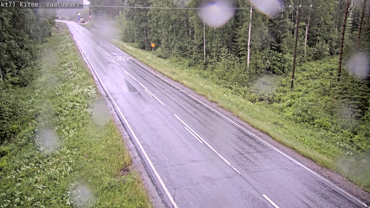 Kelikamerat Kuva Tie 71 Kitee, Väärämäki, Kitee, Pohjois-Karjala