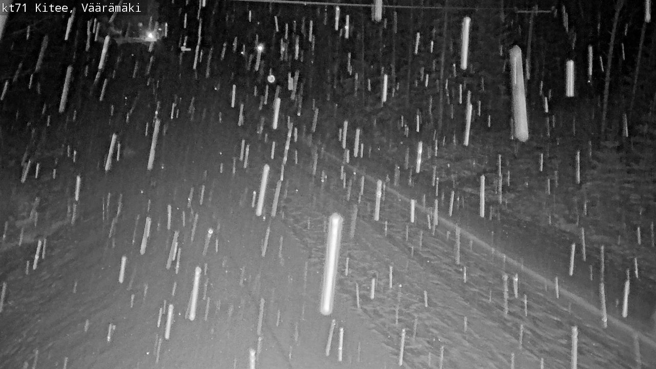 Kelikamerat Kuva Tie 71 Kitee, Väärämäki, Kitee, Pohjois-Karjala