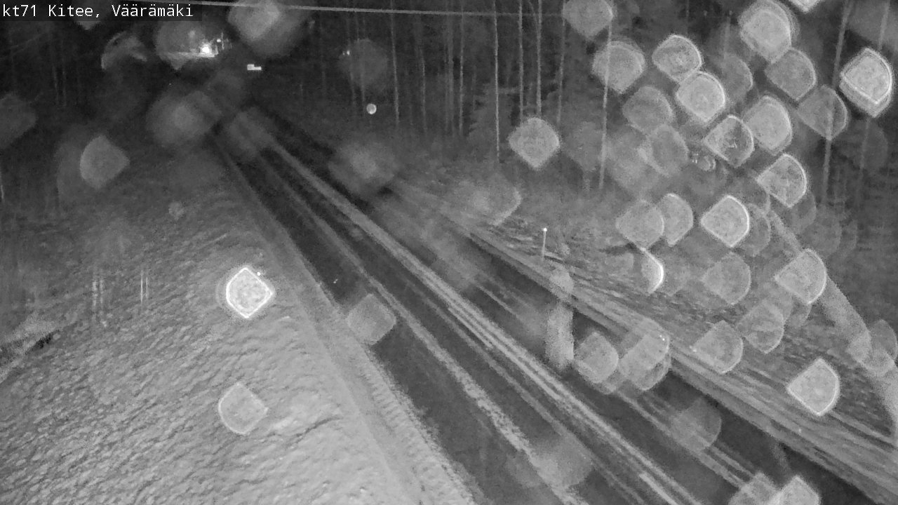 Weather Camera Image Väg 71 Väärämäki, Kitee, Pohjois-Karjala