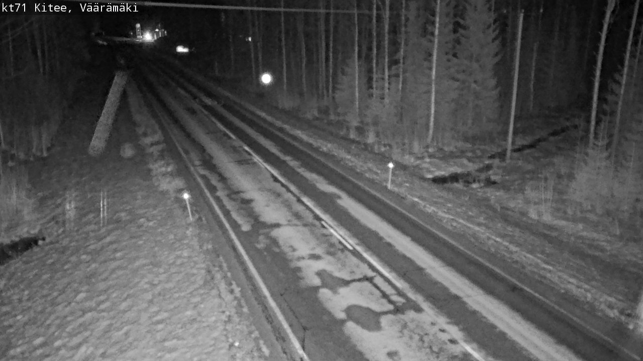 Kelikamerat Kuva Tie 71 Kitee, Väärämäki, Kitee, Pohjois-Karjala