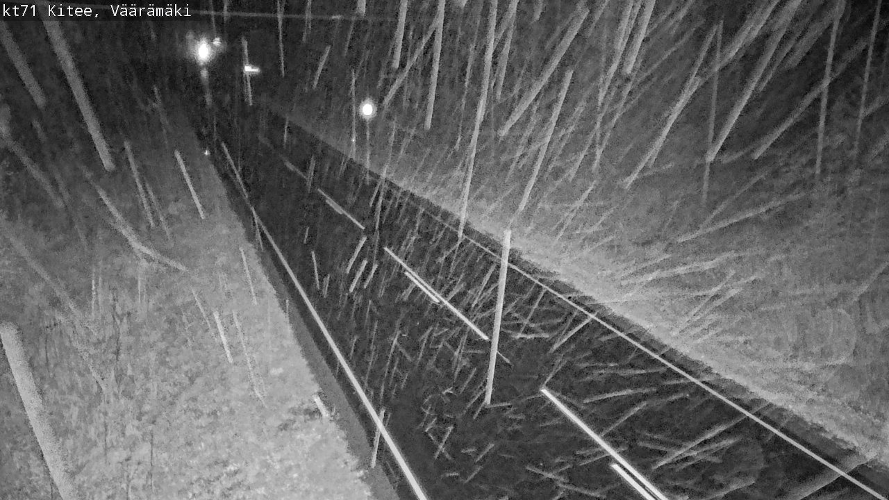 Kelikamerat Kuva Tie 71 Kitee, Väärämäki, Kitee, Pohjois-Karjala