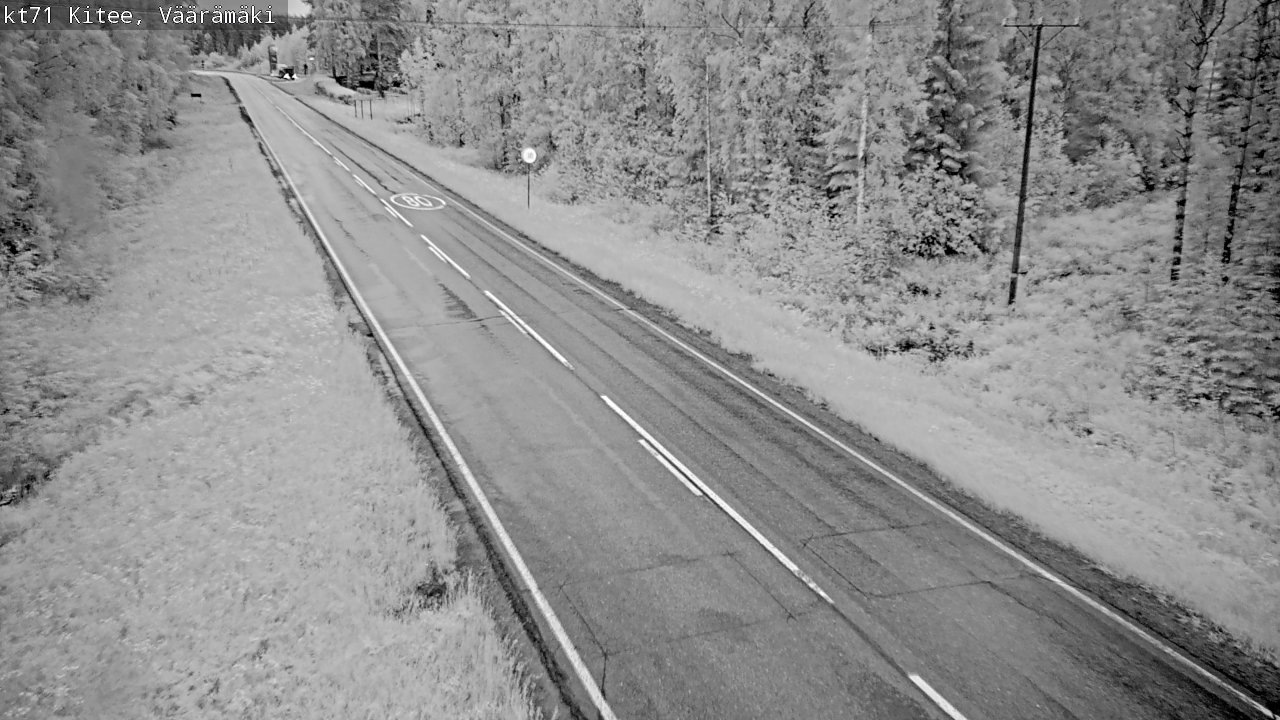 Kelikamerat Kuva Tie 71 Kitee, Väärämäki, Kitee, Pohjois-Karjala