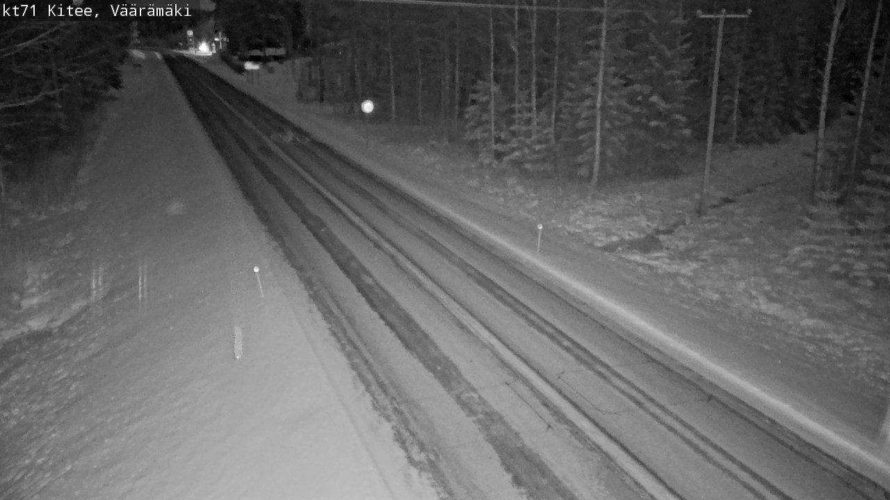 Kelikamerat Kuva Tie 71 Kitee, Väärämäki, Kitee, Pohjois-Karjala