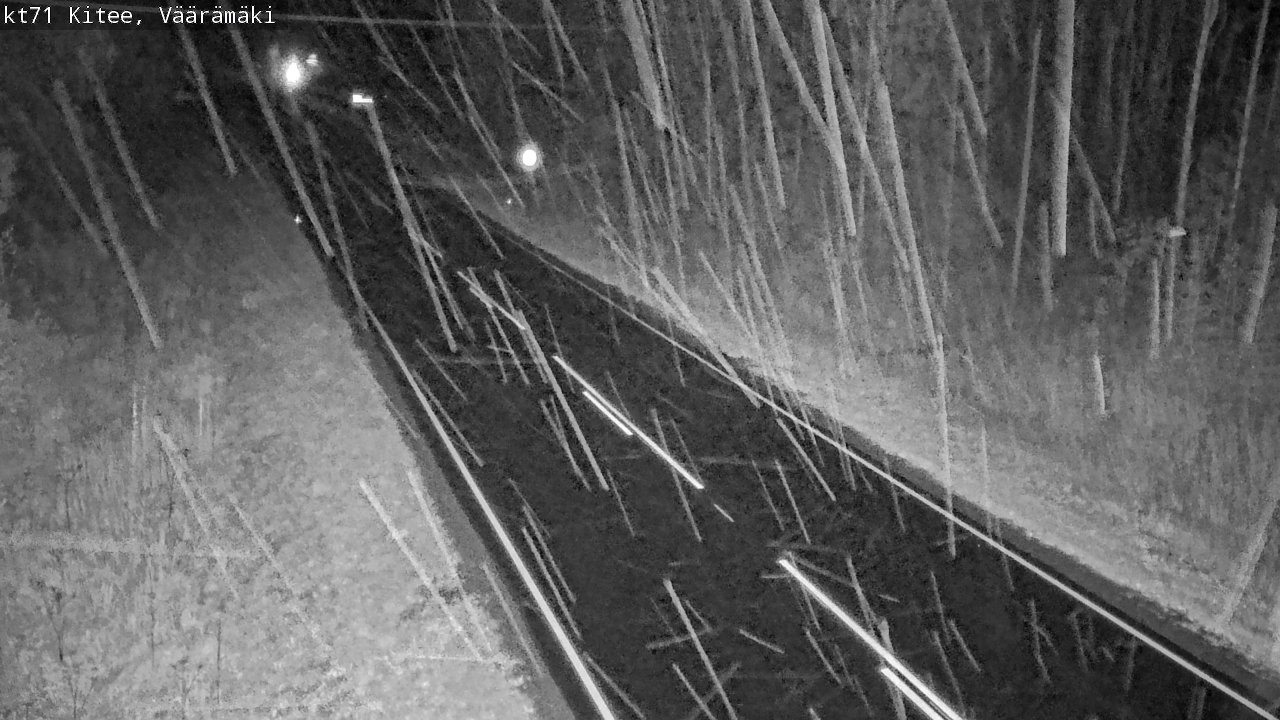 Kelikamerat Kuva Tie 71 Kitee, Väärämäki, Kitee, Pohjois-Karjala