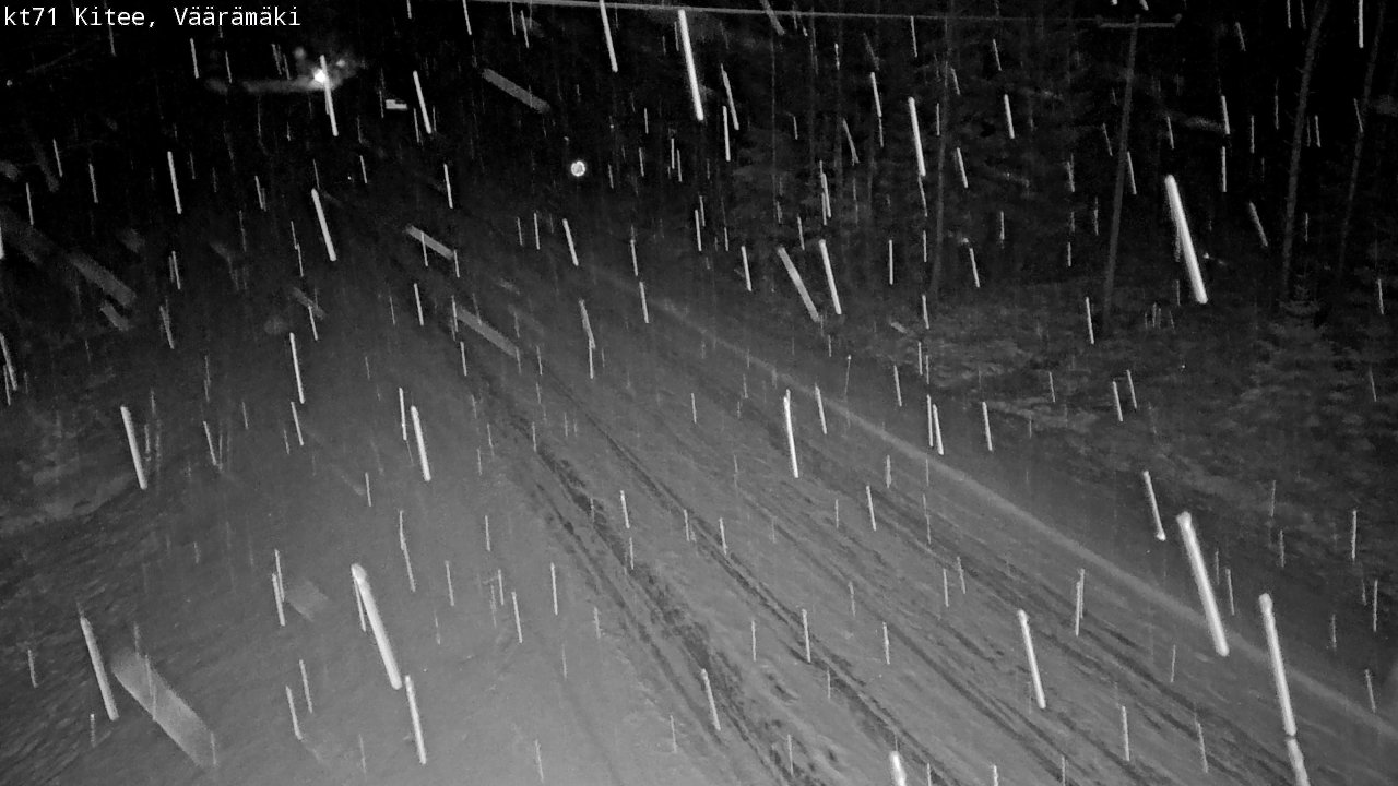 Kelikamerat Kuva Tie 71 Kitee, Väärämäki, Kitee, Pohjois-Karjala