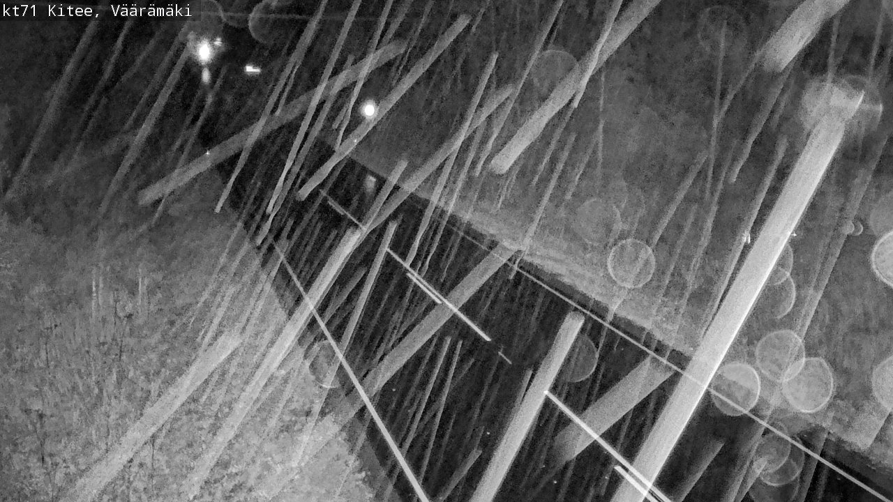 Kelikamerat Kuva Tie 71 Kitee, Väärämäki, Kitee, Pohjois-Karjala