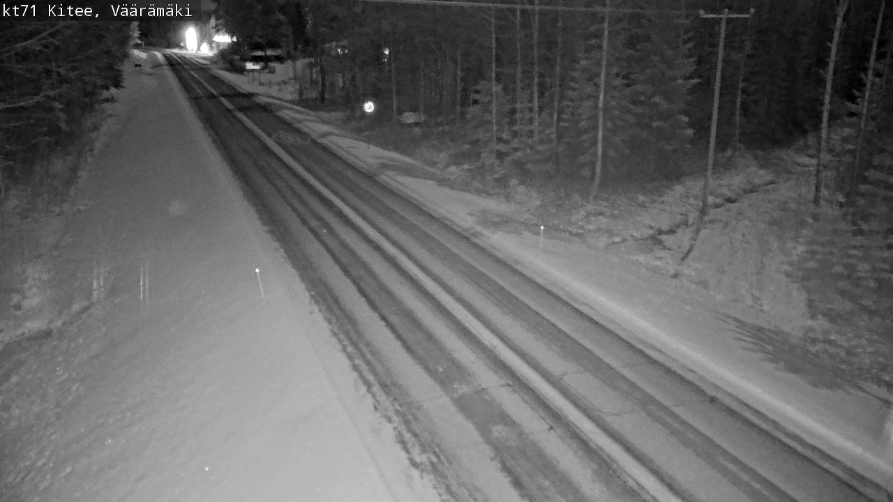 Kelikamerat Kuva Tie 71 Kitee, Väärämäki, Kitee, Pohjois-Karjala