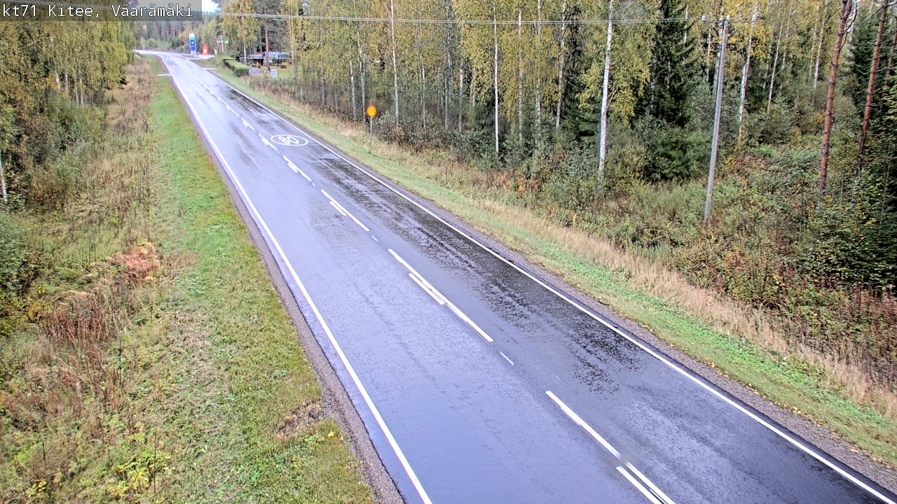 Kelikamerat Kuva Tie 71 Kitee, Väärämäki, Kitee, Pohjois-Karjala