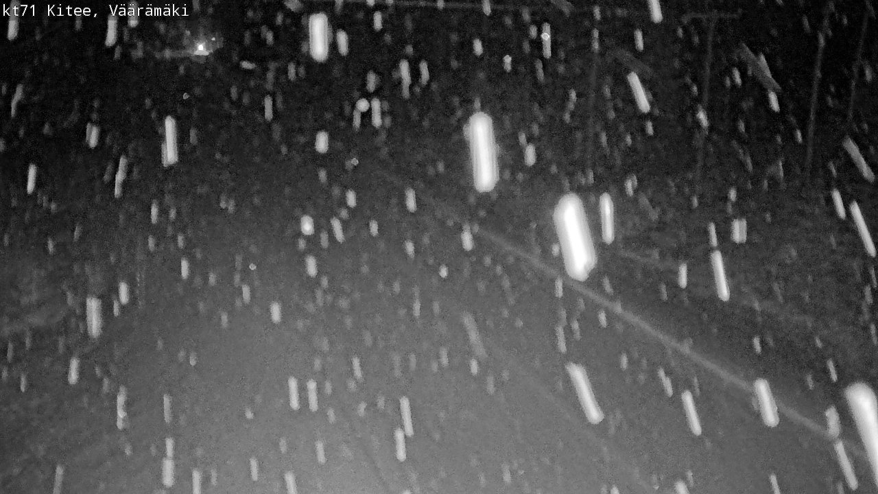 Kelikamerat Kuva Tie 71 Kitee, Väärämäki, Kitee, Pohjois-Karjala