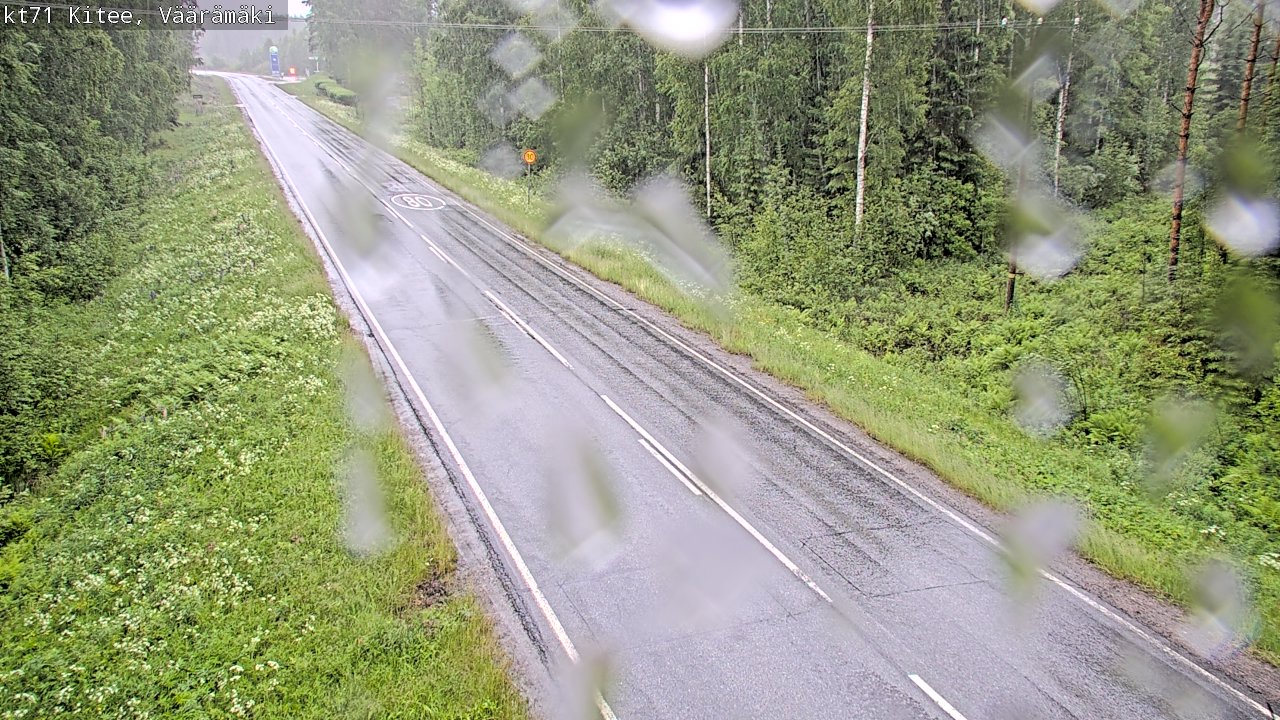 Kelikamerat Kuva Tie 71 Kitee, Väärämäki, Kitee, Pohjois-Karjala