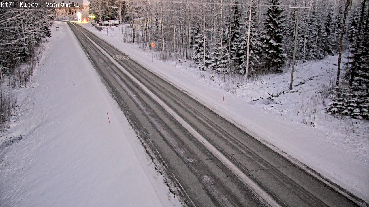 Kelikamerat Kuva Tie 71 Kitee, Väärämäki, Kitee, Pohjois-Karjala