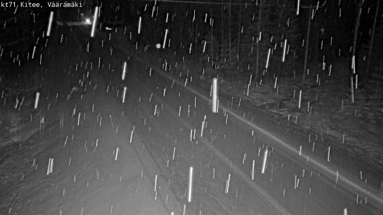 Kelikamerat Kuva Tie 71 Kitee, Väärämäki, Kitee, Pohjois-Karjala