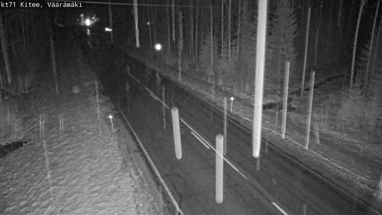 Kelikamerat Kuva Tie 71 Kitee, Väärämäki, Kitee, Pohjois-Karjala