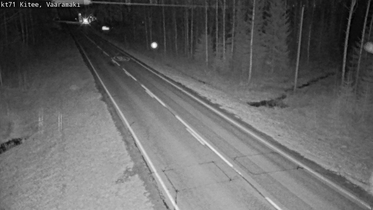 Weather Camera Image Väg 71 Väärämäki, Kitee, Pohjois-Karjala