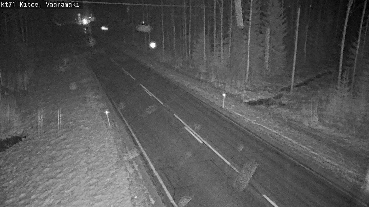 Kelikamerat Kuva Tie 71 Kitee, Väärämäki, Kitee, Pohjois-Karjala