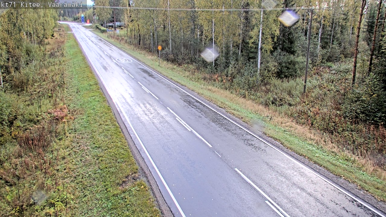 Weather Camera Image Road 71 Väärämäki, Kitee, Pohjois-Karjala