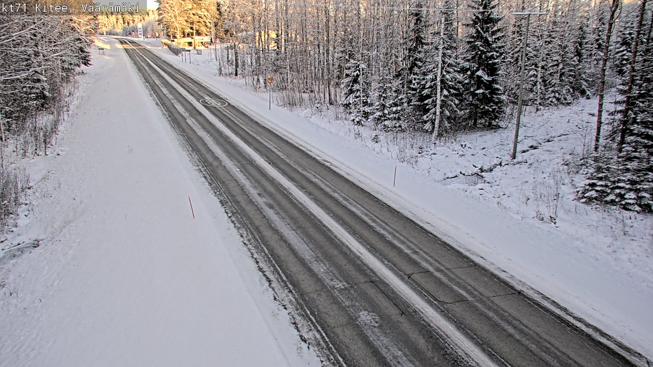 Kelikamerat Kuva Tie 71 Kitee, Väärämäki, Kitee, Pohjois-Karjala