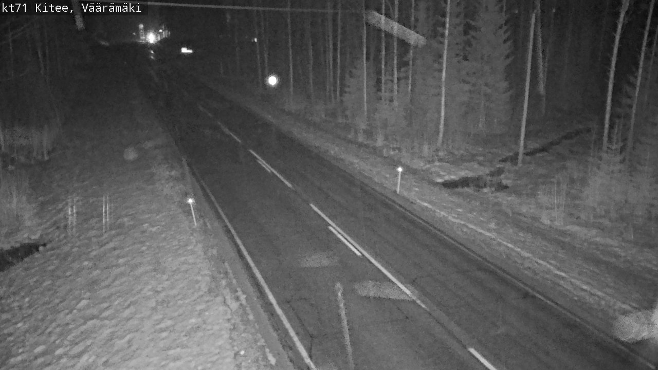 Kelikamerat Kuva Tie 71 Kitee, Väärämäki, Kitee, Pohjois-Karjala