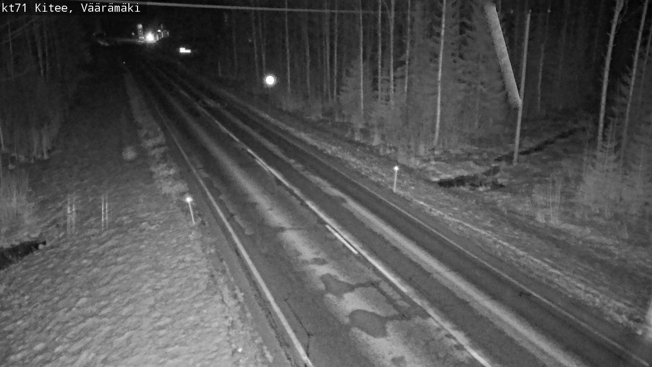 Kelikamerat Kuva Tie 71 Kitee, Väärämäki, Kitee, Pohjois-Karjala