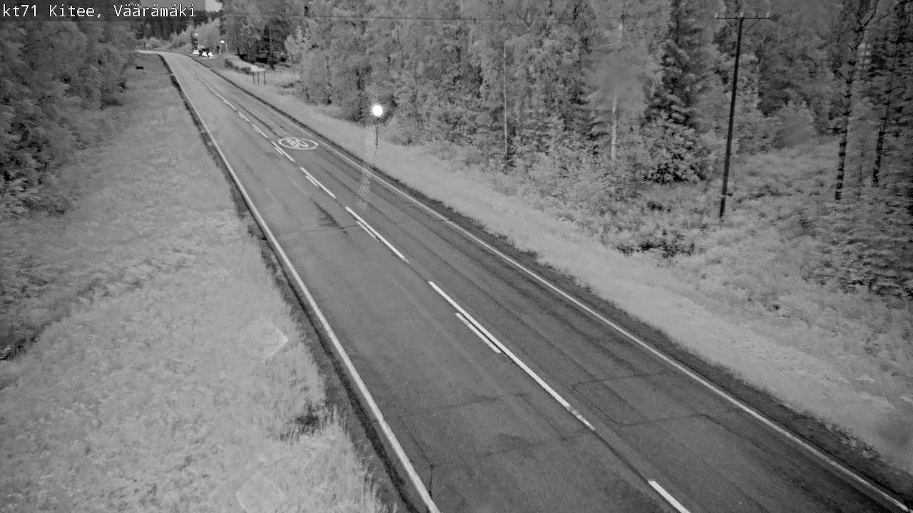 Kelikamerat Kuva Tie 71 Kitee, Väärämäki, Kitee, Pohjois-Karjala