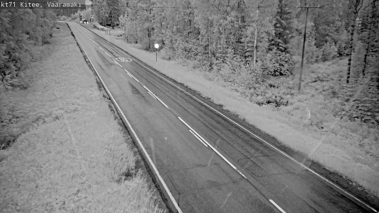 Kelikamerat Kuva Tie 71 Kitee, Väärämäki, Kitee, Pohjois-Karjala
