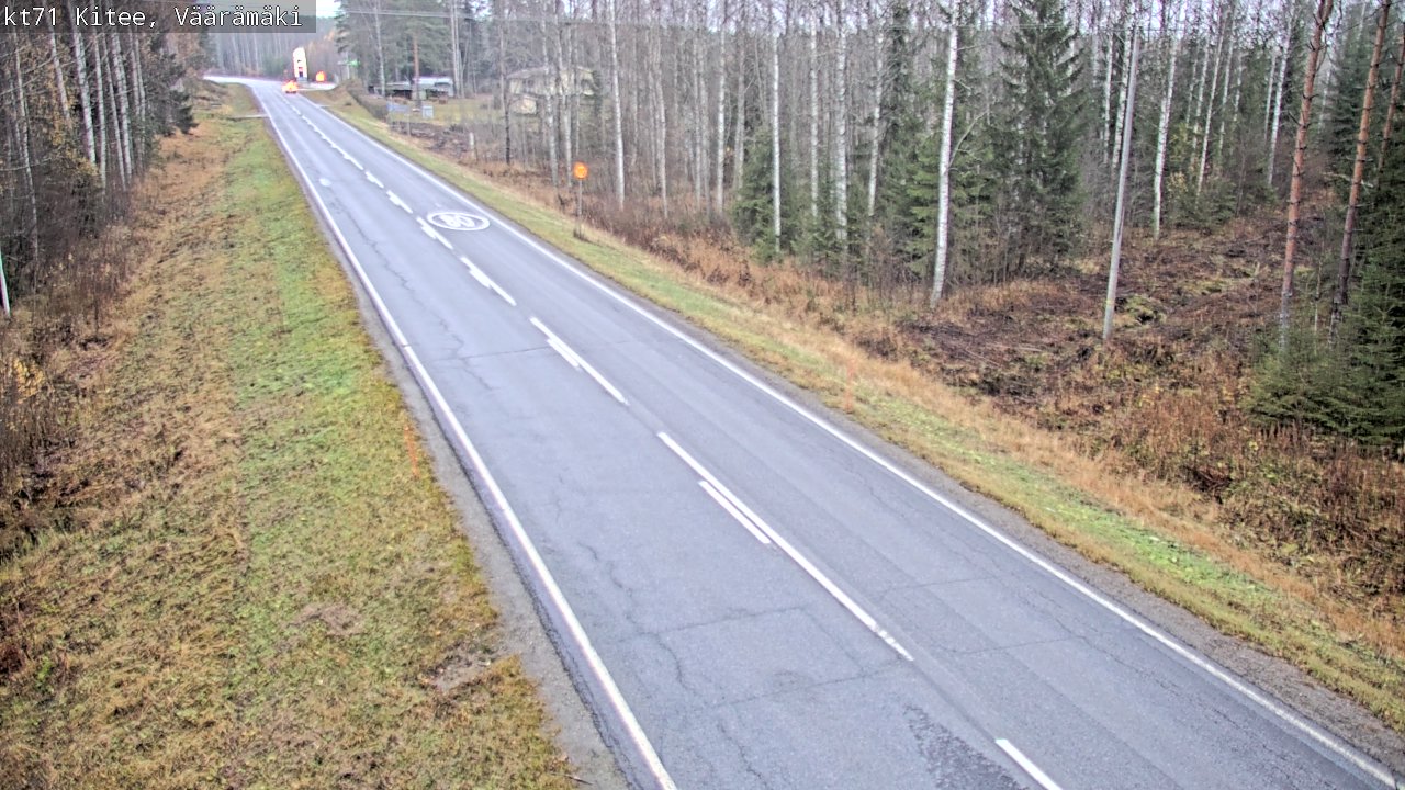Kelikamerat Kuva Tie 71 Kitee, Väärämäki, Kitee, Pohjois-Karjala