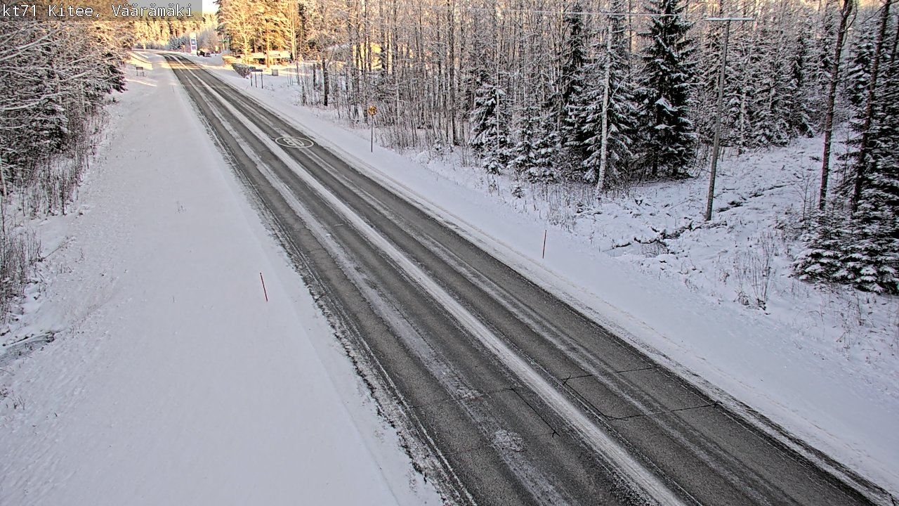 Kelikamerat Kuva Tie 71 Kitee, Väärämäki, Kitee, Pohjois-Karjala