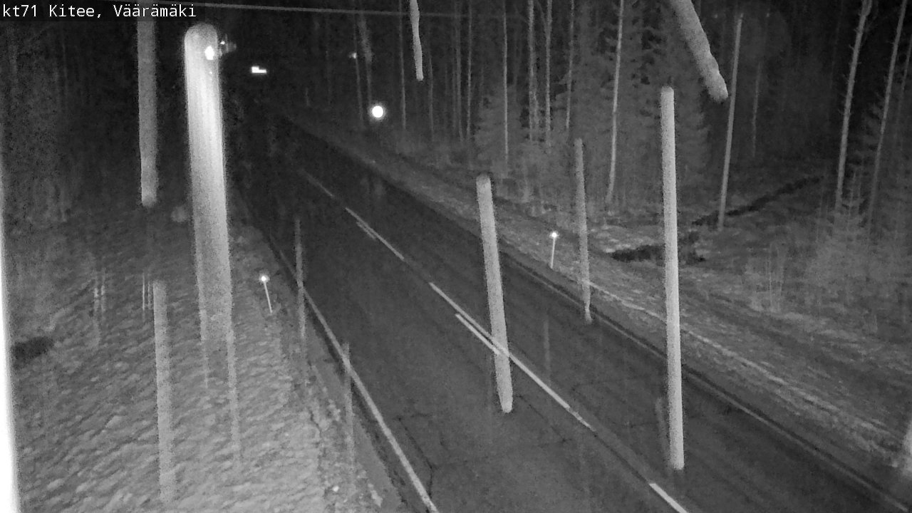 Kelikamerat Kuva Tie 71 Kitee, Väärämäki, Kitee, Pohjois-Karjala