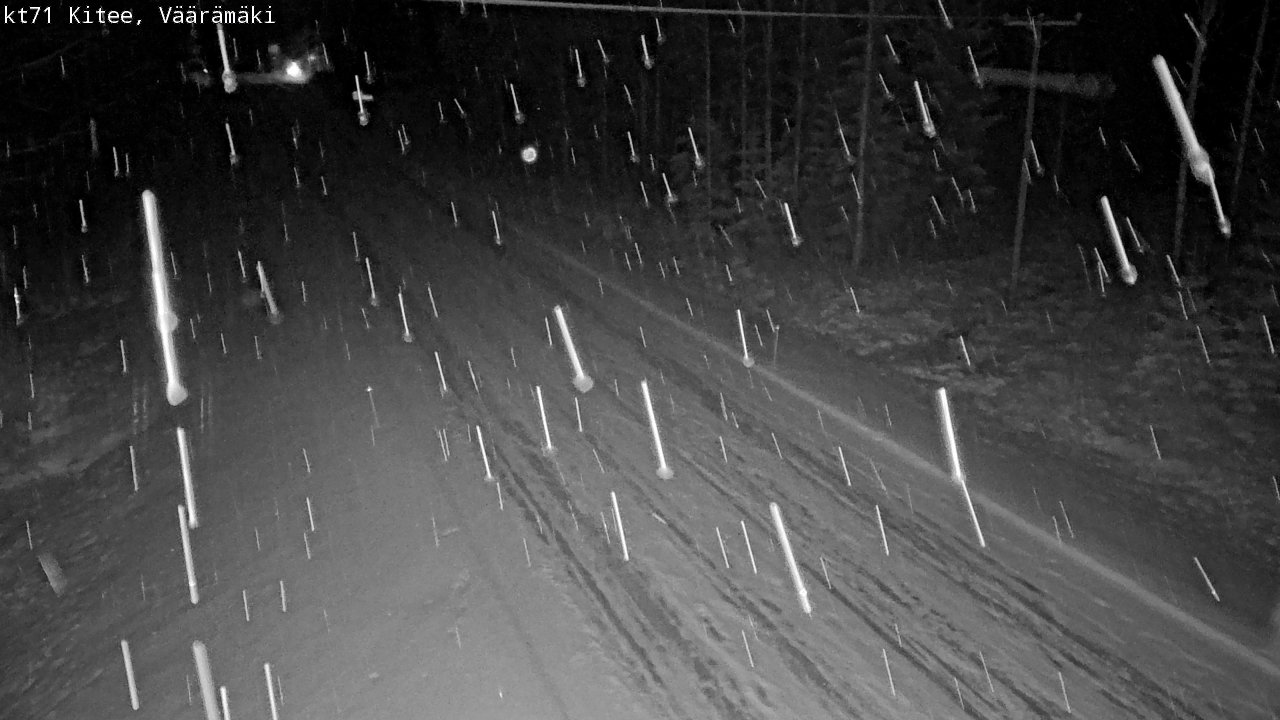 Kelikamerat Kuva Tie 71 Kitee, Väärämäki, Kitee, Pohjois-Karjala