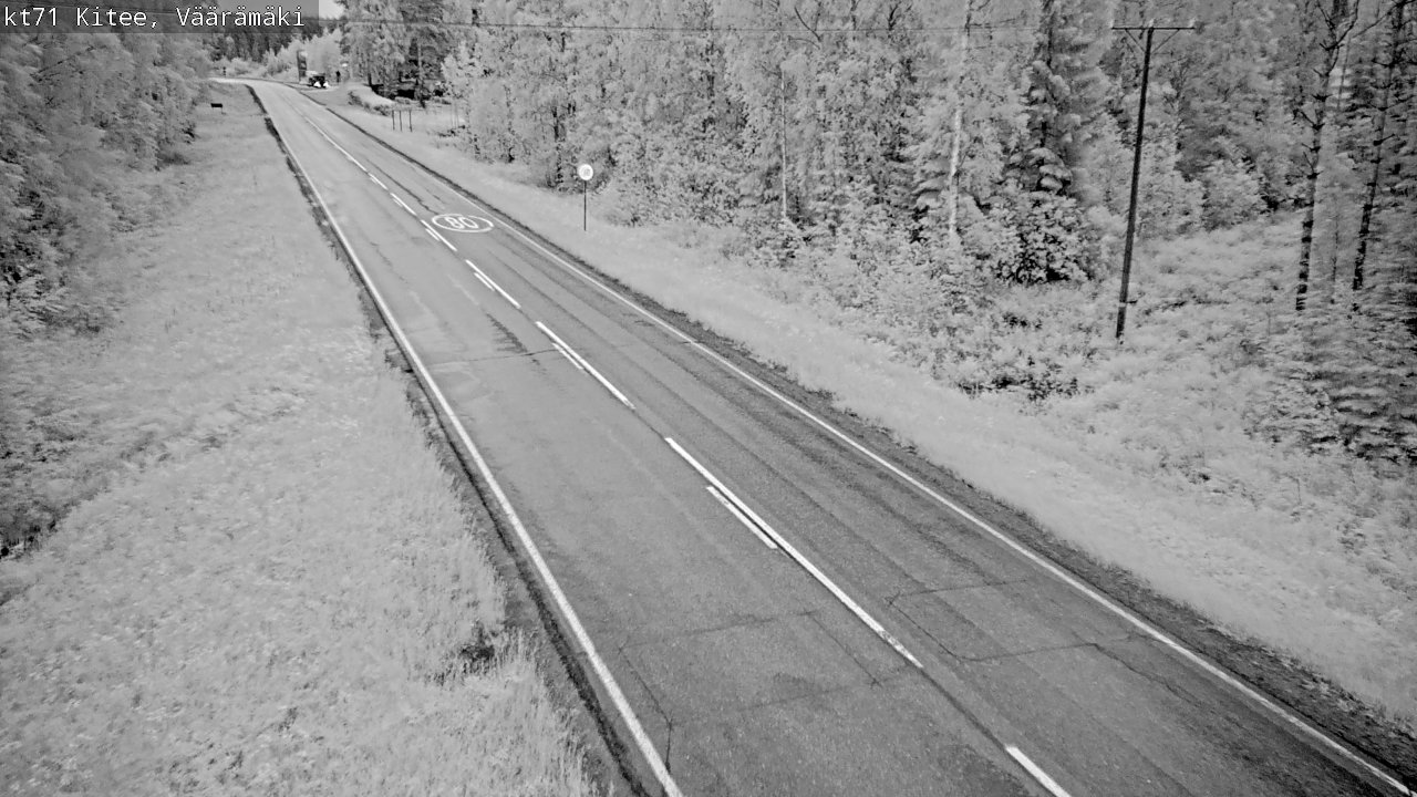 Kelikamerat Kuva Tie 71 Kitee, Väärämäki, Kitee, Pohjois-Karjala