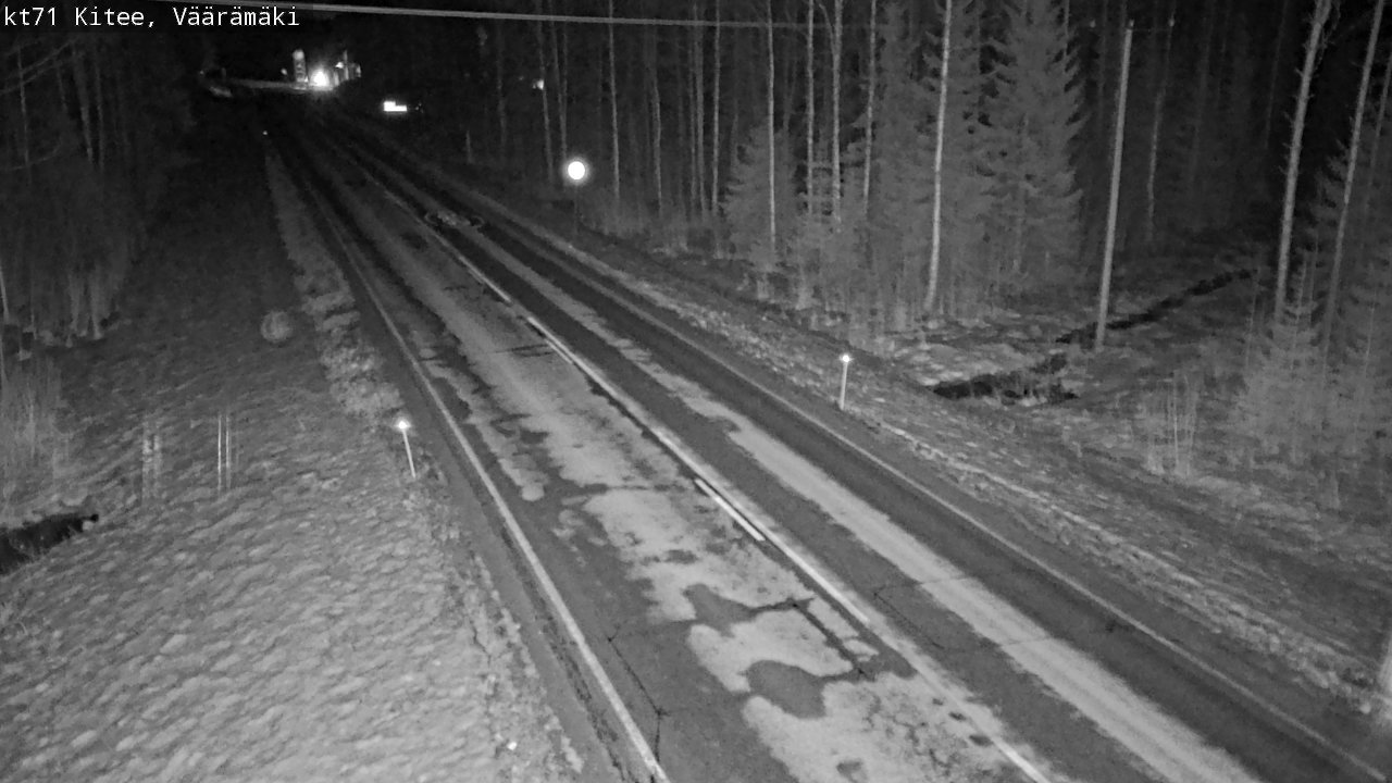 Kelikamerat Kuva Tie 71 Kitee, Väärämäki, Kitee, Pohjois-Karjala