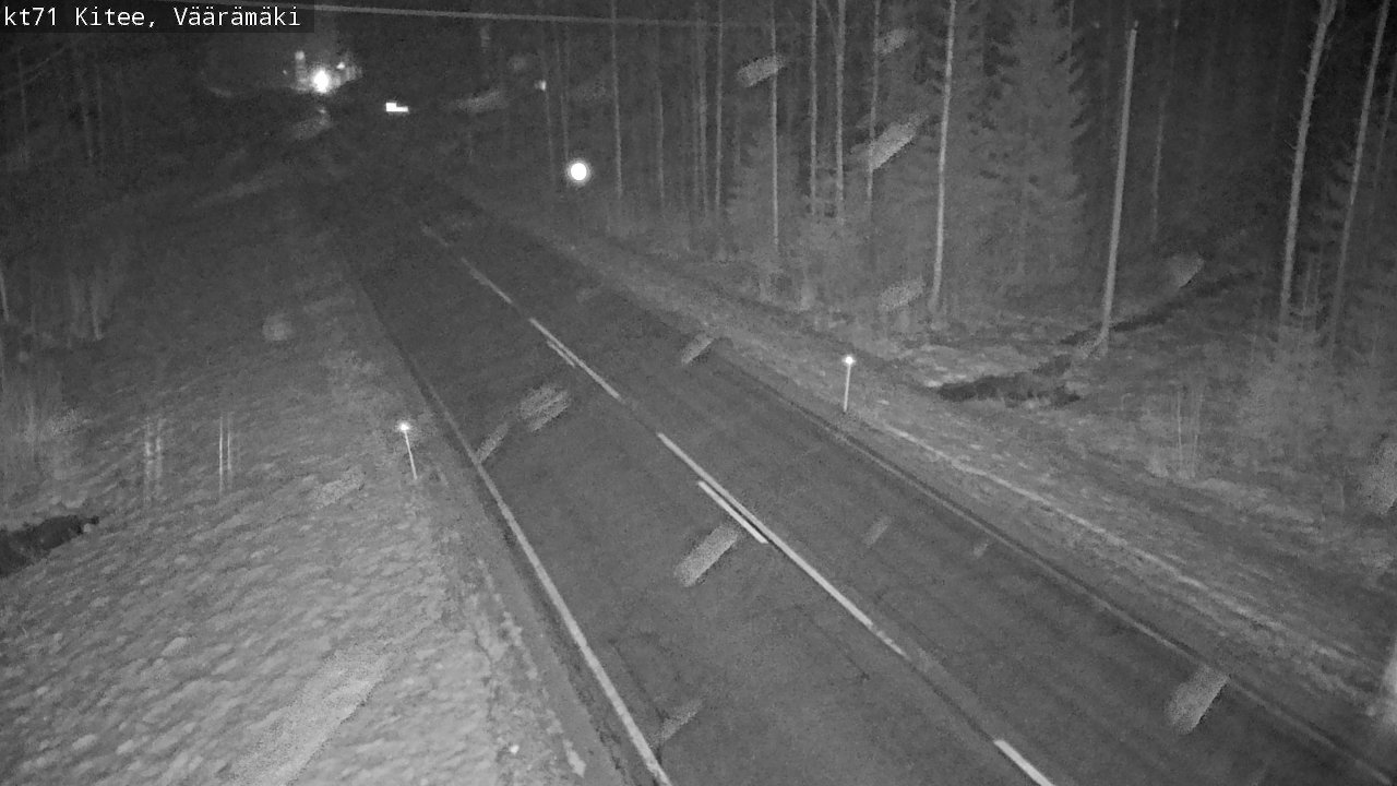 Kelikamerat Kuva Tie 71 Kitee, Väärämäki, Kitee, Pohjois-Karjala