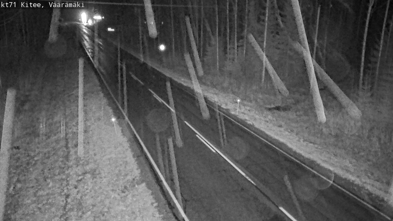 Kelikamerat Kuva Tie 71 Kitee, Väärämäki, Kitee, Pohjois-Karjala