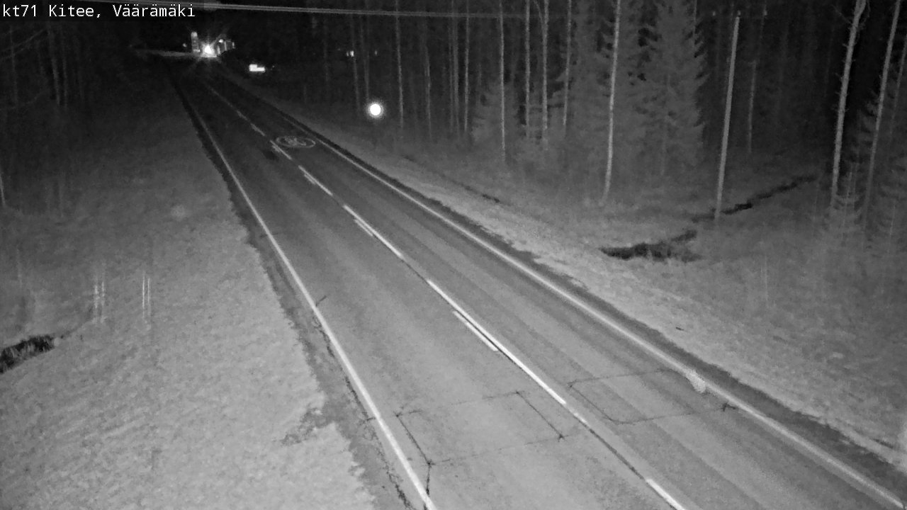 Kelikamerat Kuva Tie 71 Kitee, Väärämäki, Kitee, Pohjois-Karjala