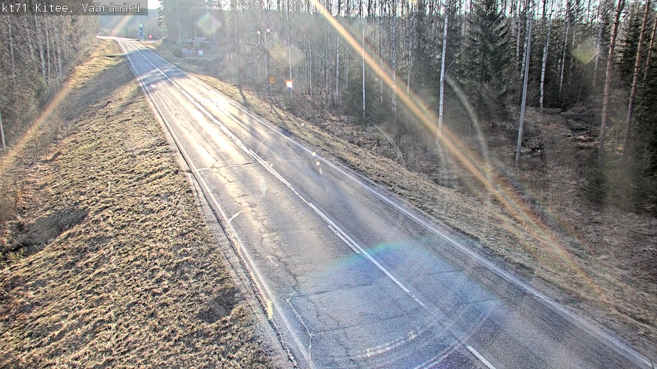 Kelikamerat Kuva Tie 71 Kitee, Väärämäki, Kitee, Pohjois-Karjala