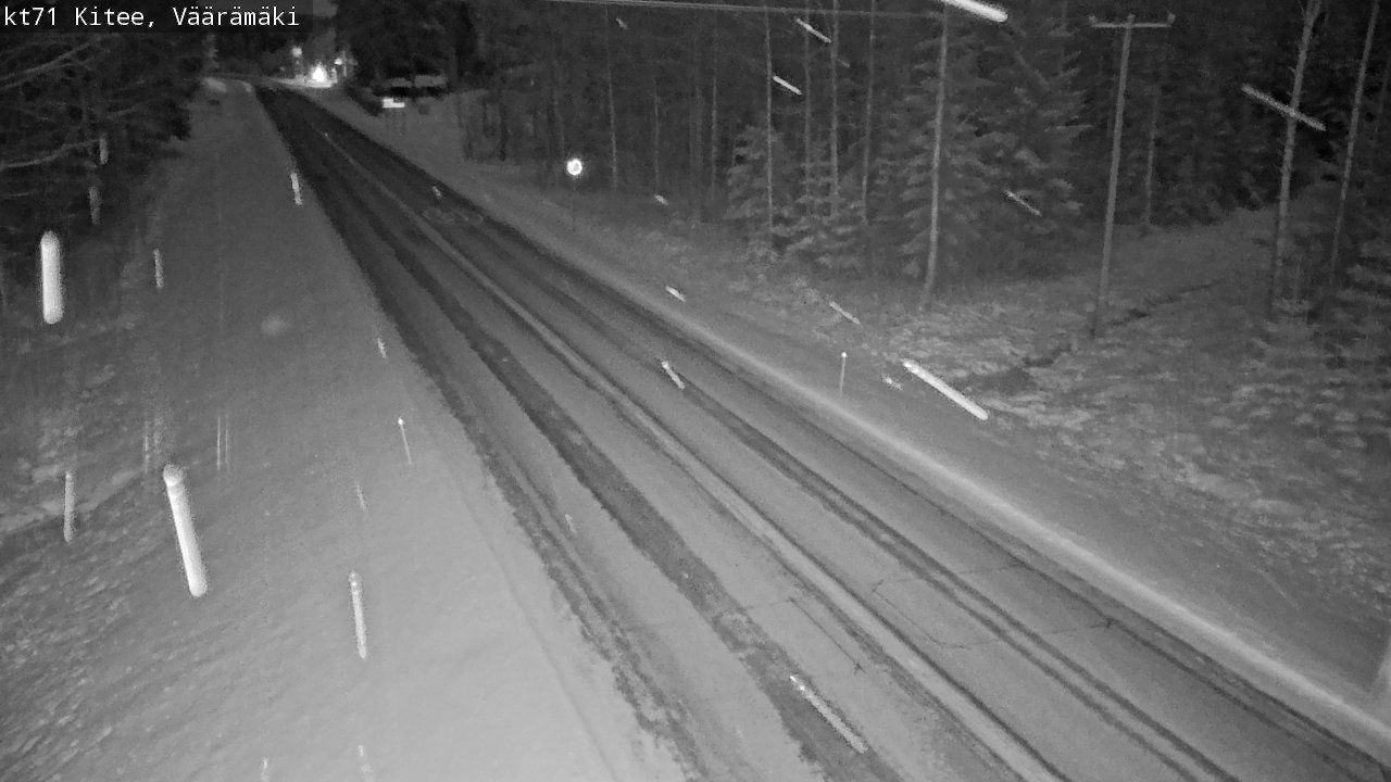 Kelikamerat Kuva Tie 71 Kitee, Väärämäki, Kitee, Pohjois-Karjala