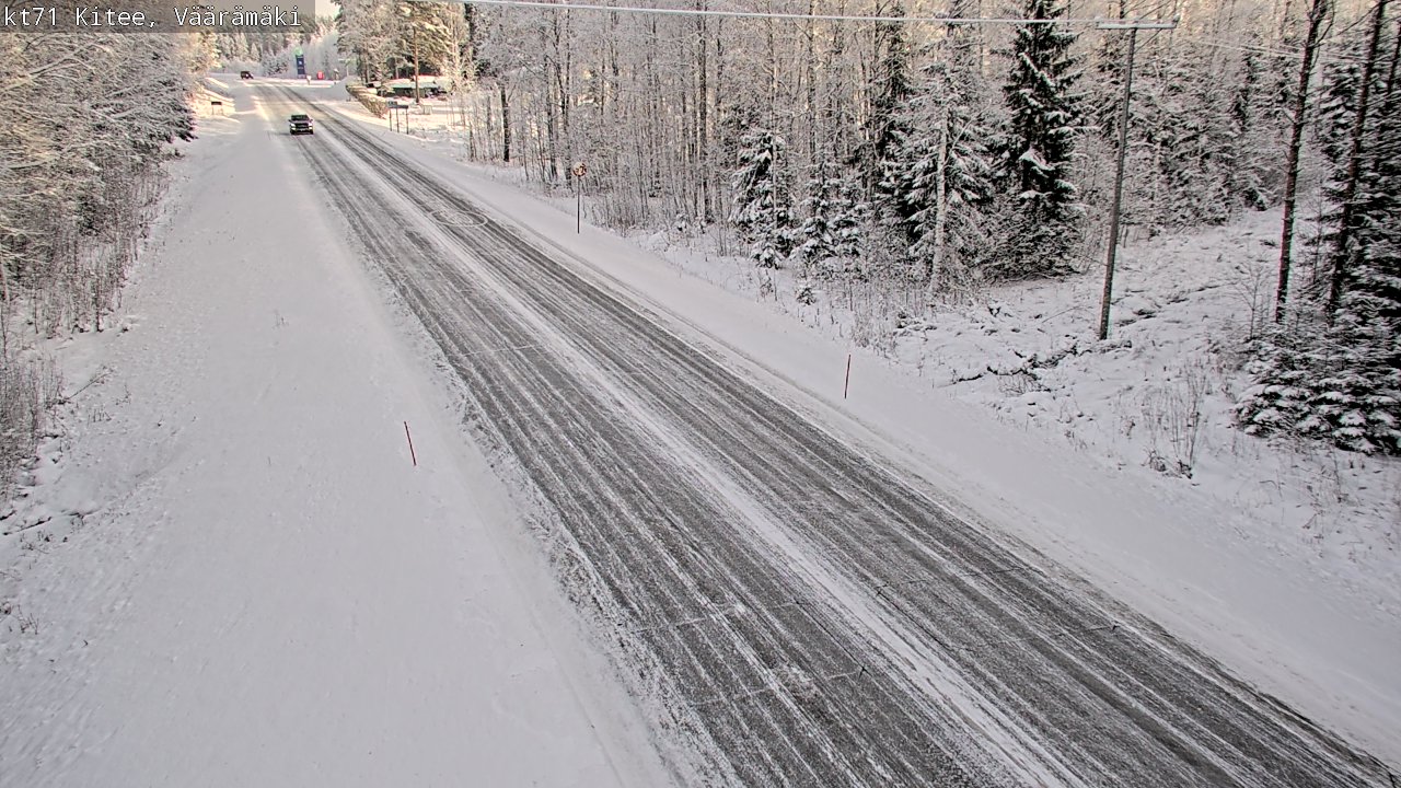 Kelikamerat Kuva Tie 71 Kitee, Väärämäki, Kitee, Pohjois-Karjala