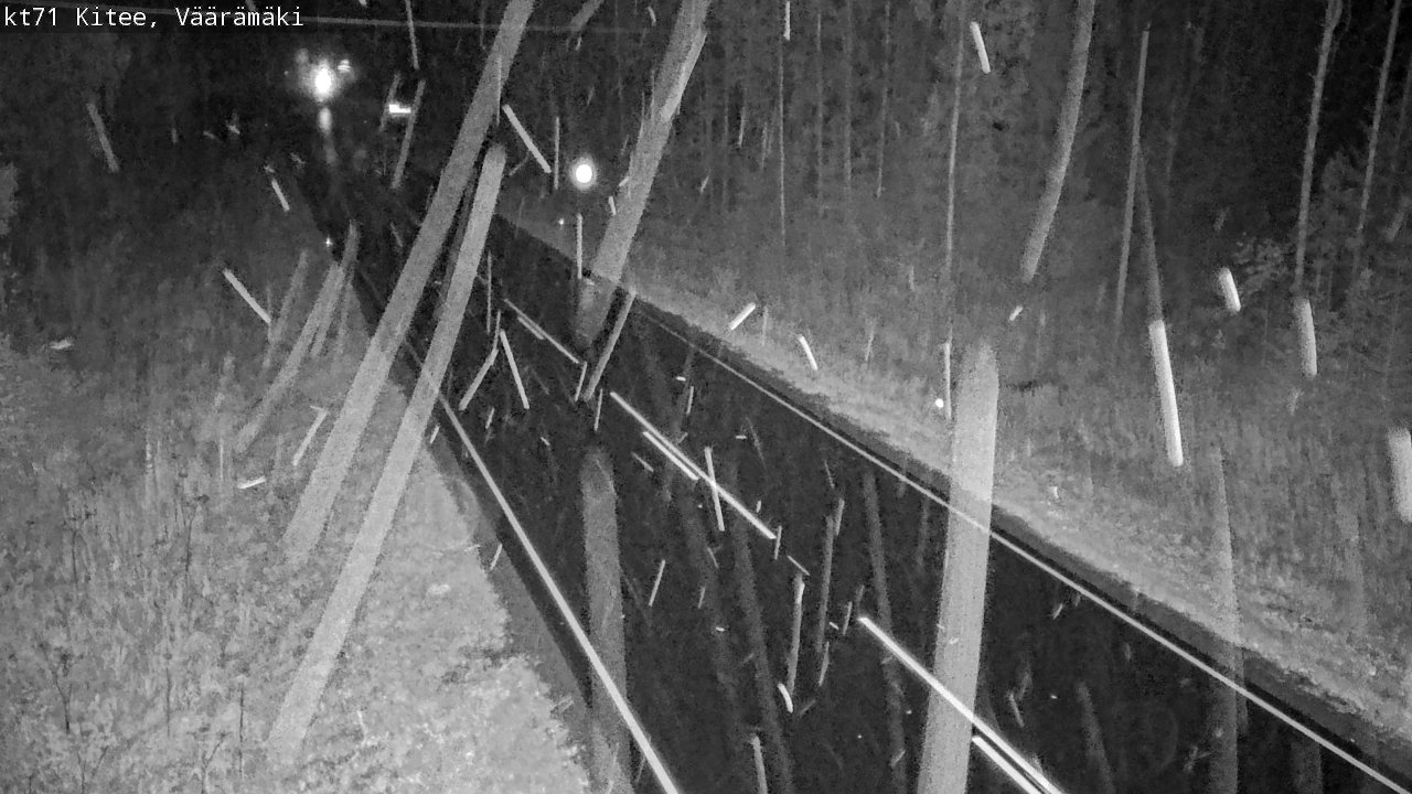 Kelikamerat Kuva Tie 71 Kitee, Väärämäki, Kitee, Pohjois-Karjala