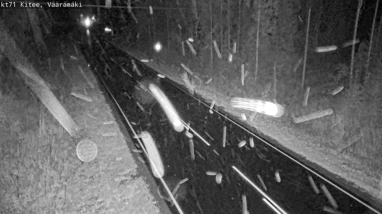 Kelikamerat Kuva Tie 71 Kitee, Väärämäki, Kitee, Pohjois-Karjala