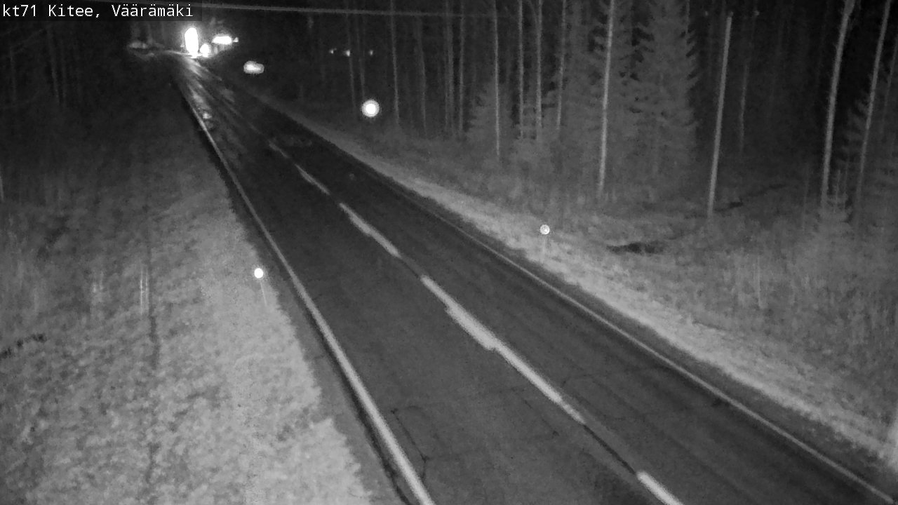 Kelikamerat Kuva Tie 71 Kitee, Väärämäki, Kitee, Pohjois-Karjala