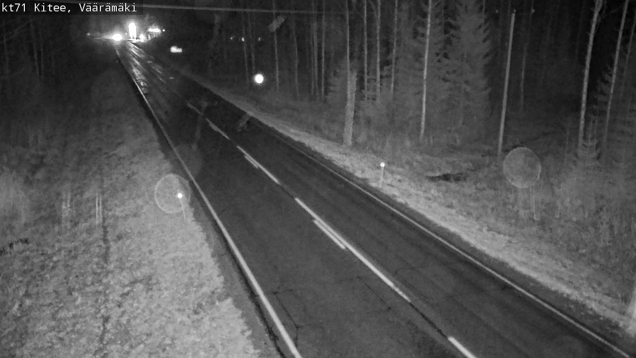 Kelikamerat Kuva Tie 71 Kitee, Väärämäki, Kitee, Pohjois-Karjala