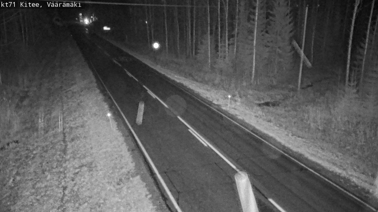 Kelikamerat Kuva Tie 71 Kitee, Väärämäki, Kitee, Pohjois-Karjala