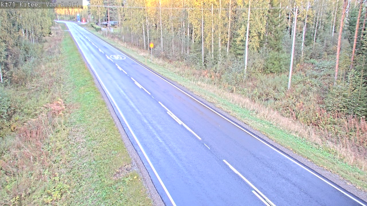 Kelikamerat Kuva Tie 71 Kitee, Väärämäki, Kitee, Pohjois-Karjala