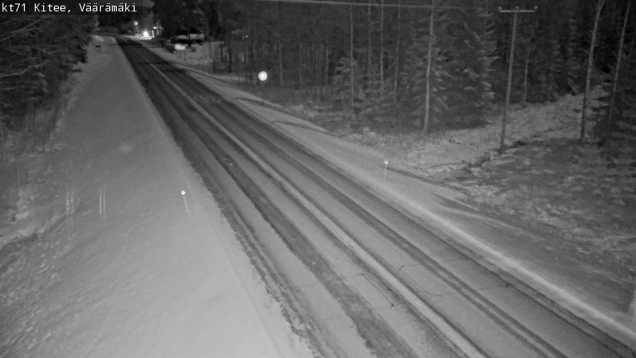 Kelikamerat Kuva Tie 71 Kitee, Väärämäki, Kitee, Pohjois-Karjala