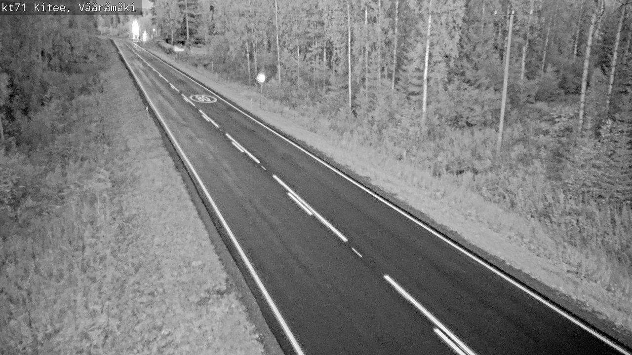 Kelikamerat Kuva Tie 71 Kitee, Väärämäki, Kitee, Pohjois-Karjala