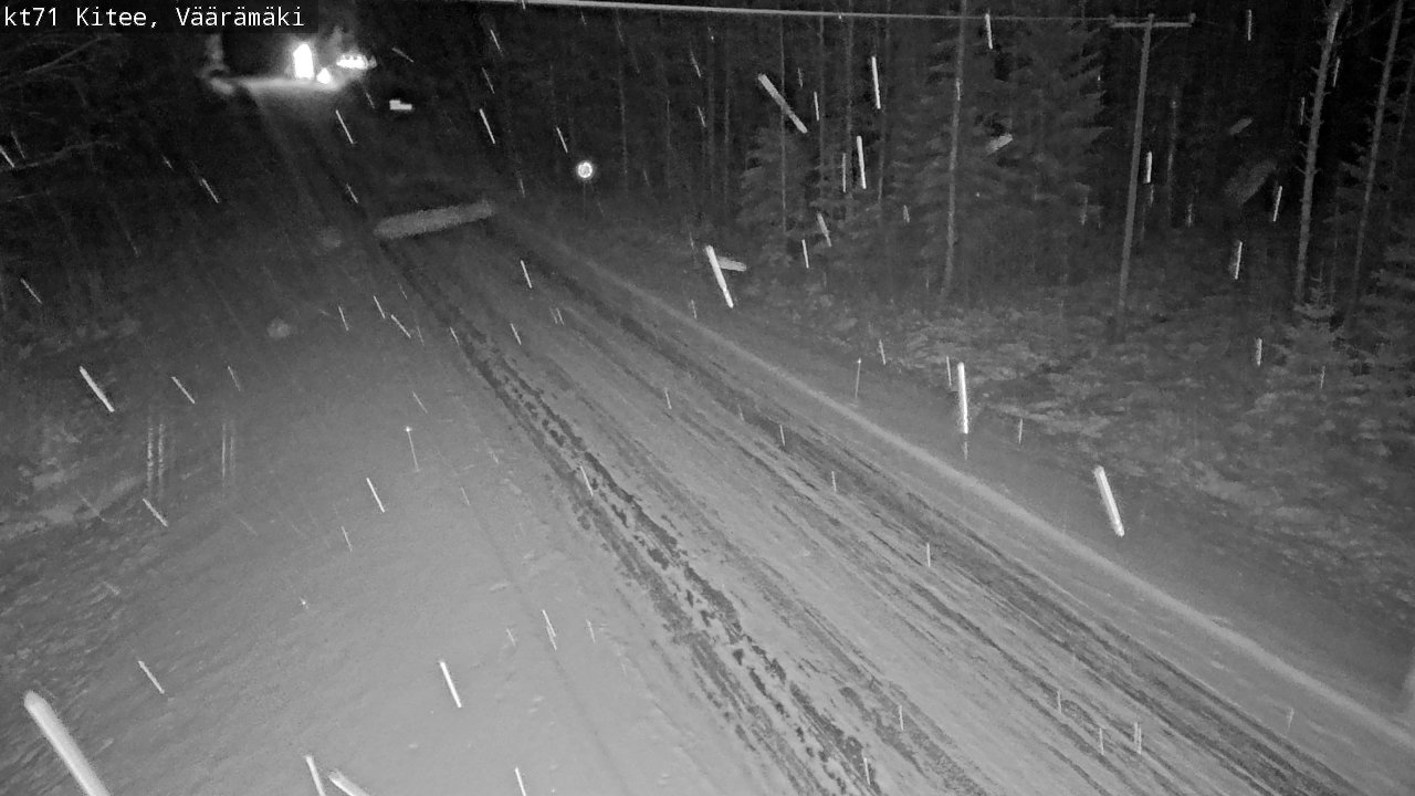 Kelikamerat Kuva Tie 71 Kitee, Väärämäki, Kitee, Pohjois-Karjala