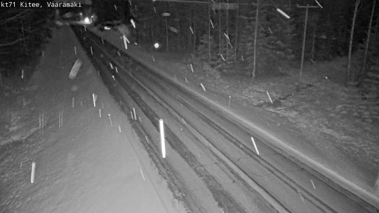 Kelikamerat Kuva Tie 71 Kitee, Väärämäki, Kitee, Pohjois-Karjala