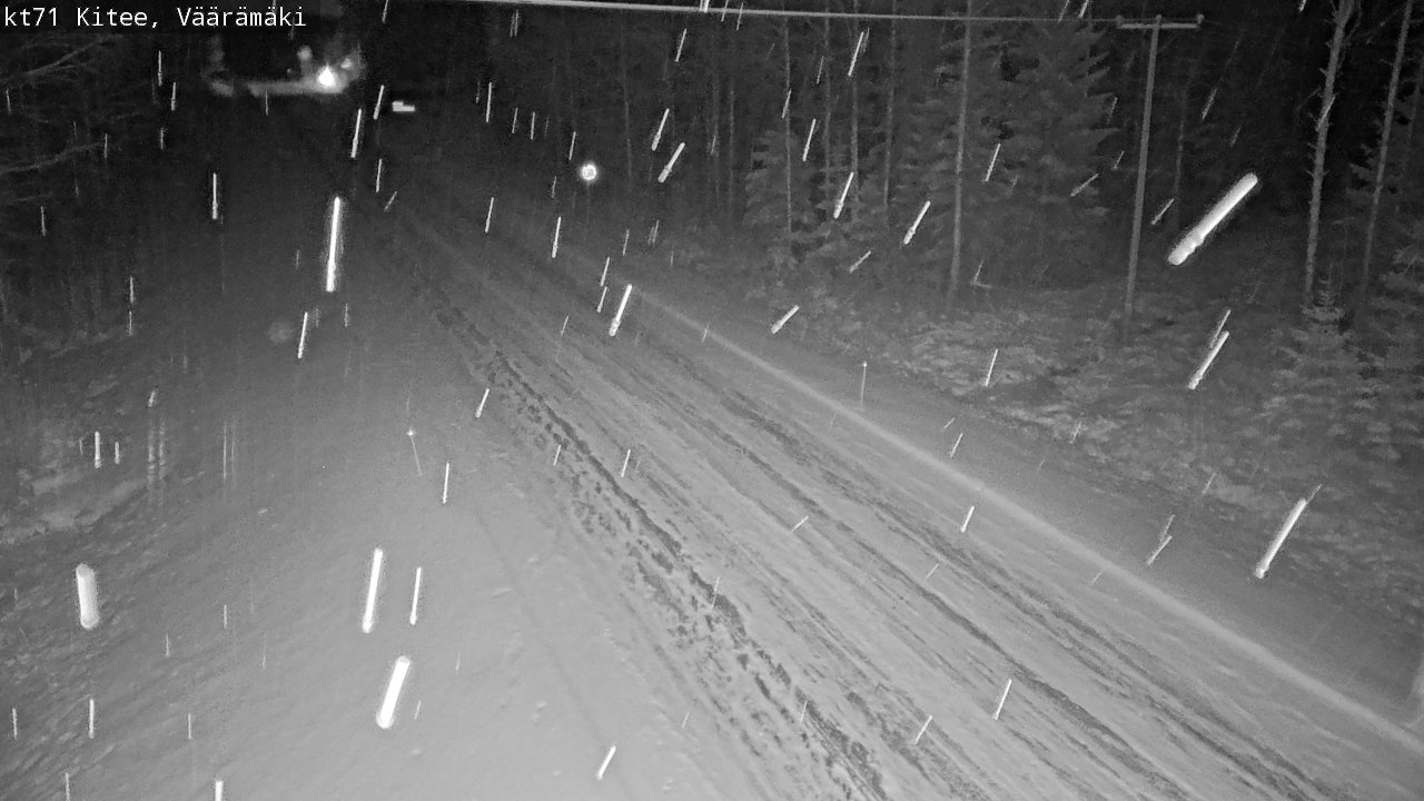 Kelikamerat Kuva Tie 71 Kitee, Väärämäki, Kitee, Pohjois-Karjala